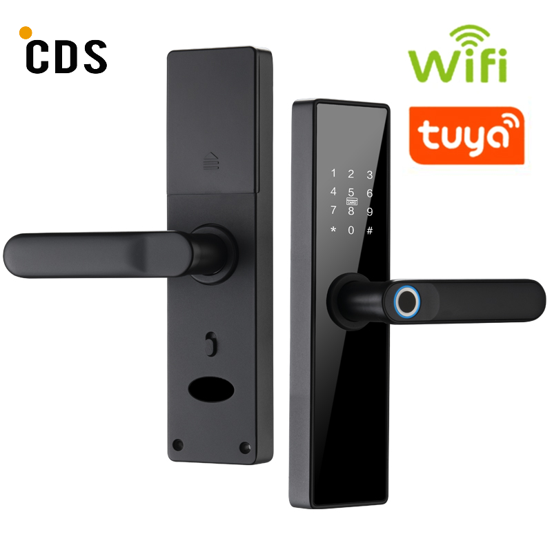 Serrure Intelligente Samsung SHP-DP940 Empreinte/push-pull LED + Clés | Sécurité Porte Entrée